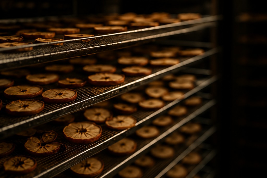 Tørrede danske æbleskiver