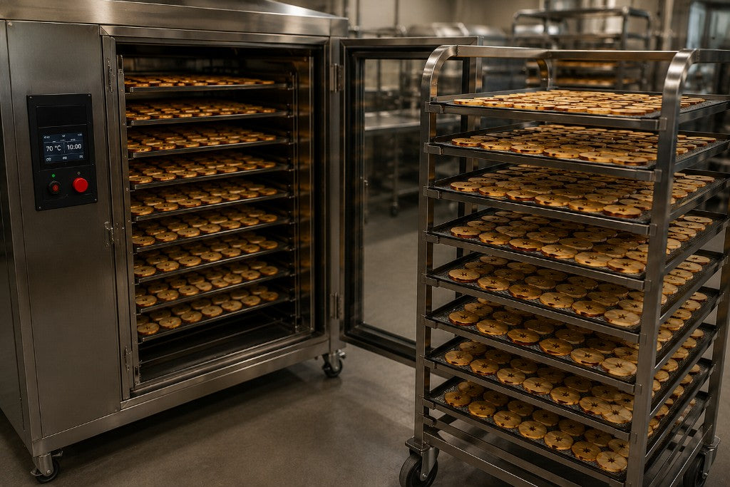 Produktionsanlæg 70°C tørring